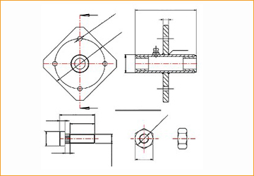 FABRICATED AND CASTED HUB 1 DRAWING - BEST PRODUCTS